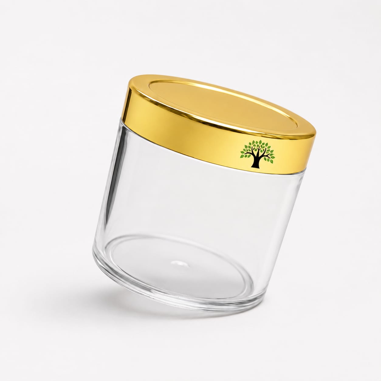SUN JAR 200GRM WITH INNER PLUG AND SAN GOLDEN METALIZING CAP